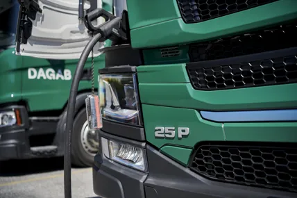 Lastbil Dagab fossilfri